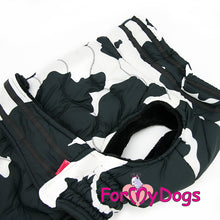 Last inn bildet i Galleri-visningsprogrammet, Jakke Svart/hvit kamo UNISEX, Mops / Fransk Bulldog