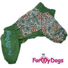Last inn bildet i Galleri-visningsprogrammet, Varm Vinterdress Grønn HANNE Mops/Fransk Bulldog