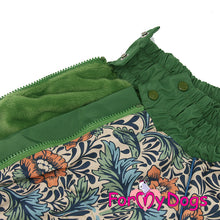 Last inn bildet i Galleri-visningsprogrammet, Varm Vinterdress Grønn HANNE Mops/Fransk Bulldog