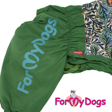 Last inn bildet i Galleri-visningsprogrammet, Varm Vinterdress Grønn HANNE mellomstor - stor hundestr.