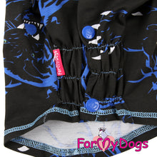 Last inn bildet i Galleri-visningsprogrammet, Hettejakke blå/svart UNISEX