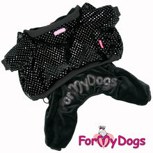 Last inn bildet i Galleri-visningsprogrammet, Varm dress velour svart UNISEX