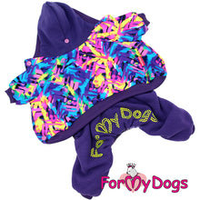 Last inn bildet i Galleri-visningsprogrammet, Velour dress, Lilla, dobbelt-velour UNISEX