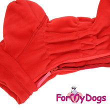 Last inn bildet i Galleri-visningsprogrammet, Fleecedress rød TISPE