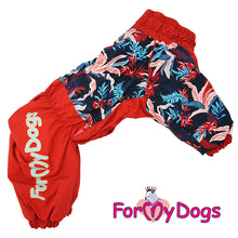 Last inn bildet i Galleri-visningsprogrammet, Vinterdress Varm Rød og Blå TISPE Mops/Fransk Bulldog