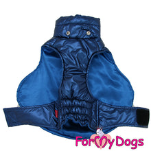 Last inn bildet i Galleri-visningsprogrammet, Jakke blå UNISEX (Str. 10 valper, Chihuahua el. lign.)