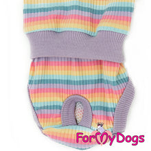 Last inn bildet i Galleri-visningsprogrammet, Sanitæri bodysuit stripet UNISEX