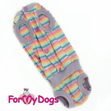 Last inn bildet i Galleri-visningsprogrammet, Sanitæri bodysuit stripet UNISEX