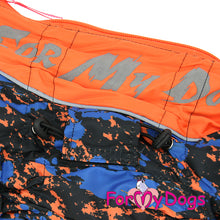 Last inn bildet i Galleri-visningsprogrammet, DRESS blå/orange HANNE str 10 og 20