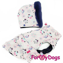 Last inn bildet i Galleri-visningsprogrammet, Jakke med fugler UNISEX, for langhårete hunder