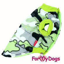 Last inn bildet i Galleri-visningsprogrammet, Jakke med hette ¨Camouflage¨ gul UNISEX (str 14, Chihuahua, Papillon ol.)