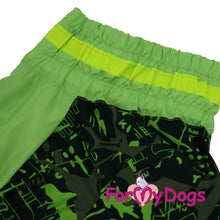 Last inn bildet i Galleri-visningsprogrammet, Regndress Grønn Neon HANNE cocker spaniel, beagle, dvergschnauzer m.fl.