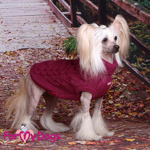 Last inn bildet i Galleri-visningsprogrammet, Strikketgenser Burgunder UNISEX