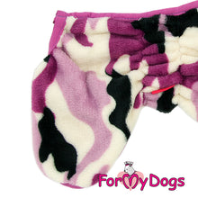 Last inn bildet i Galleri-visningsprogrammet, Fleecedress camouflage rosa TISPE