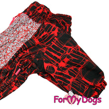 Last inn bildet i Galleri-visningsprogrammet, Vinterdress for medium og store hunder Rød/Svart Speider - TISPE