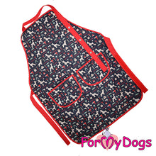 Last inn bildet i Galleri-visningsprogrammet, Trimme Forkle svart ONE SIZE