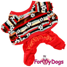 Last inn bildet i Galleri-visningsprogrammet, Velour varm Rød/Fotball UNISEX