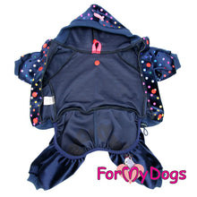 Last inn bildet i Galleri-visningsprogrammet, Dress velour blå UNISEX (str. 14 petit Brabancon, Toy Puddel ol.)