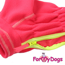 Last inn bildet i Galleri-visningsprogrammet, Fleecedress rød TISPE chihuahua/yorkshire terrier osv