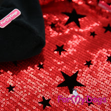 Last inn bildet i Galleri-visningsprogrammet, Hettejakke rød/svart UNISEX