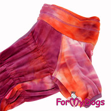 Last inn bildet i Galleri-visningsprogrammet, Fleecedress orange/rosa TISPE