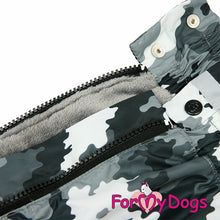 Last inn bildet i Galleri-visningsprogrammet, Vinterdress grå HANNE Mops/Fransk Bulldog