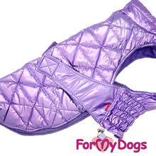 Last inn bildet i Galleri-visningsprogrammet, Jakke UNISEX Lilla metalikk, (dobermann el.lign)