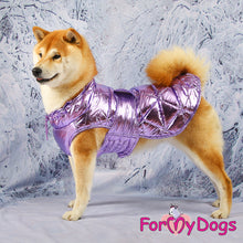 Last inn bildet i Galleri-visningsprogrammet, Jakke UNISEX Lilla metalikk, (dobermann el.lign)