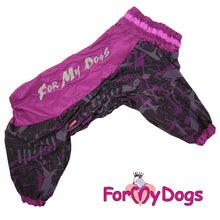 Last inn bildet i Galleri-visningsprogrammet, Regndress Lilla Neon TISPE Mopps/Fransk bulldog